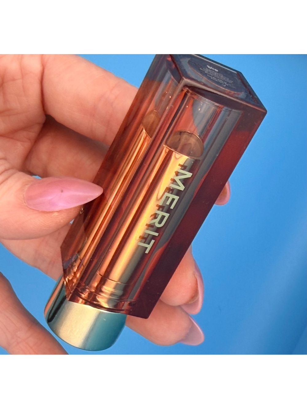 Merit Slip Signature Lip Lightweight Lipstick - Hydrating Buildable with Soft-Sa